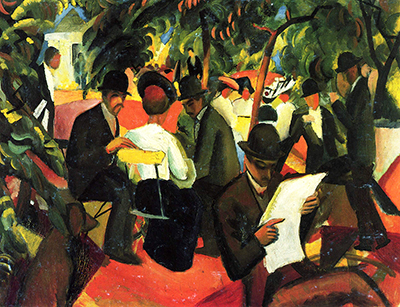 Garden Restaurant August Macke